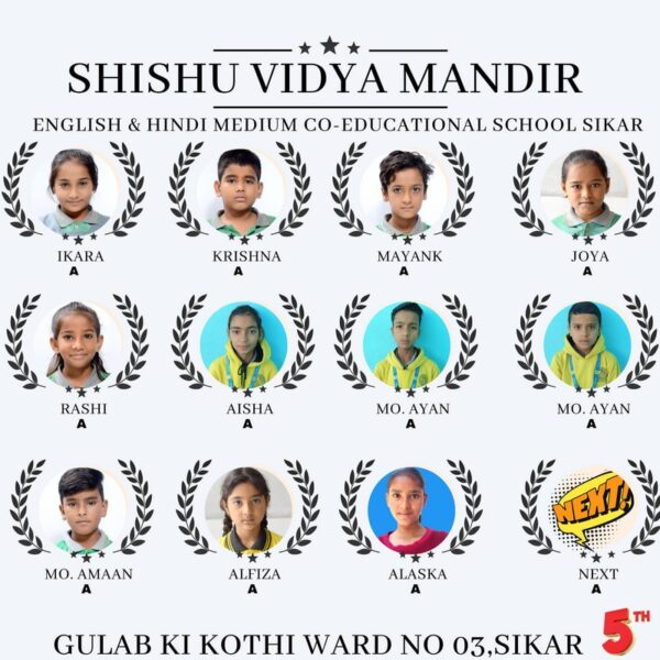 Shishu Vidya Mandir (S.V.M.) SCHOOL,SIKAR