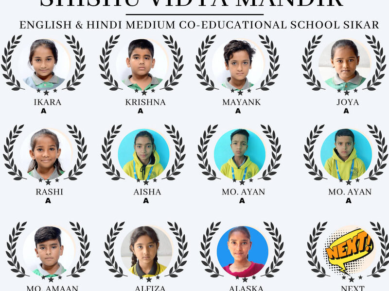 Shishu Vidya Mandir (S.V.M.) SCHOOL,SIKAR