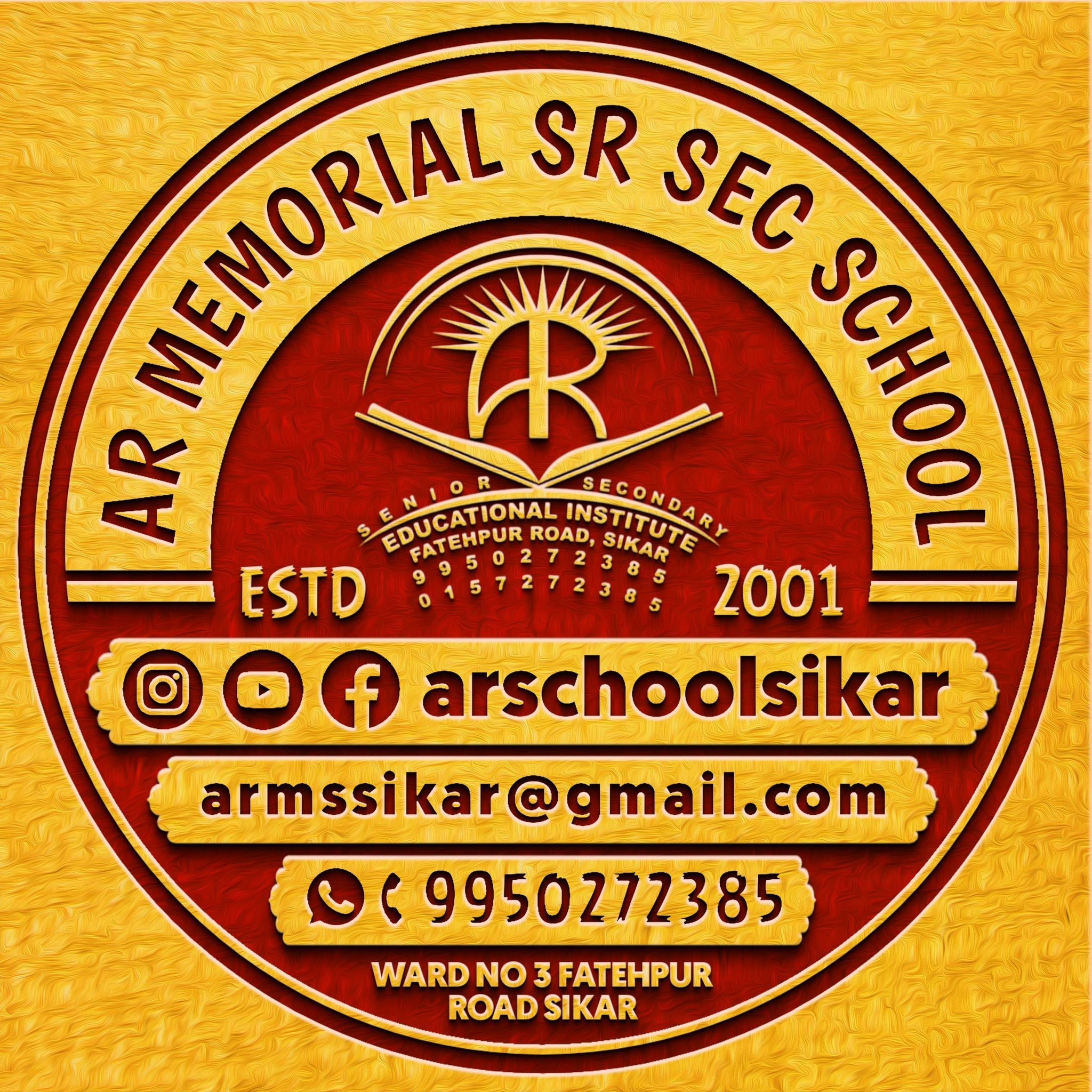 A R Memorial Sr. Sec. Co Educational Institute, Sikar