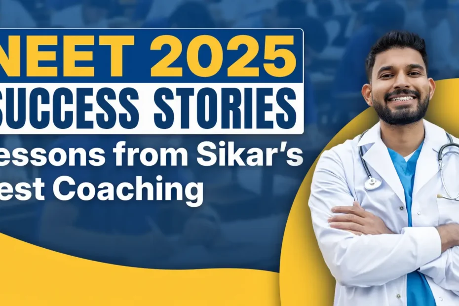 NEET 2025 Success Stories Lessons from Sikar's Best Coaching