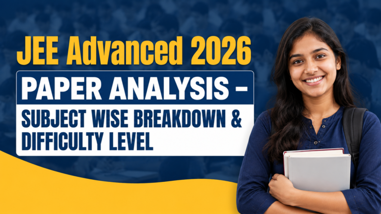 JEE Advanced 2026 Paper Analysis
